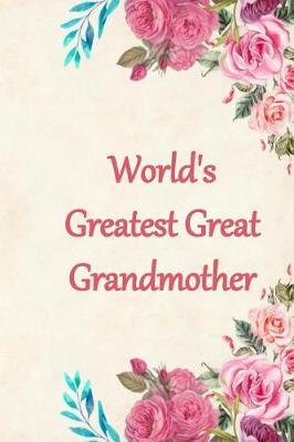 Book cover for World's Greatest Great Grandmother