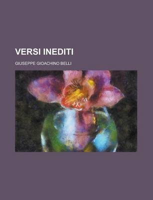 Book cover for Versi Inediti