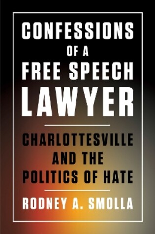 Cover of Confessions of a Free Speech Lawyer