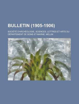 Book cover for Bulletin (1905-1906)