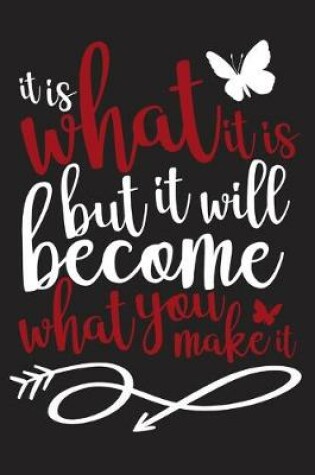 Cover of It Is What It Is But It Will Become What You Make It