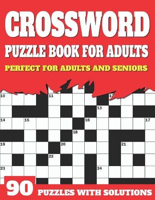 Book cover for Crossword Puzzle Book For Adults