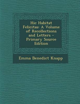 Book cover for Hic Habitat Felicitas