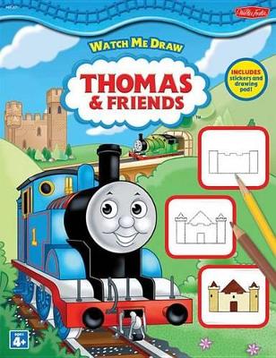 Book cover for Watch Me Draw Thomas & Friends