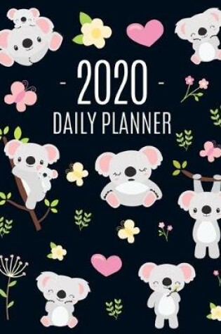 Cover of Cute Grey Koala Planner 2020