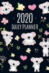 Book cover for Cute Grey Koala Planner 2020