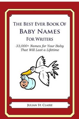 Book cover for The Best Ever Book of Baby Names for Writers