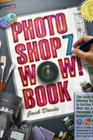 Cover of Photoshop 7 Wow! Book with                                            100 Photoshop Tips