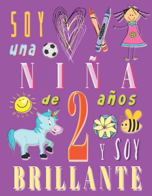 Book cover for Soy una niña de 2 años y soy brillante