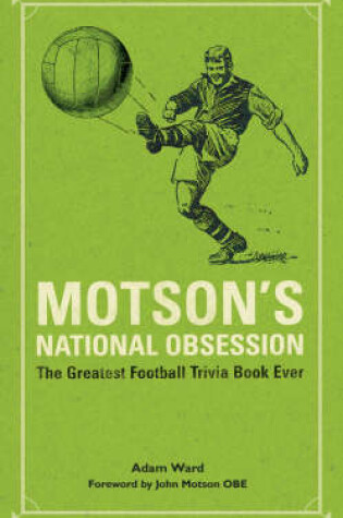 Cover of Motson's National Obsession