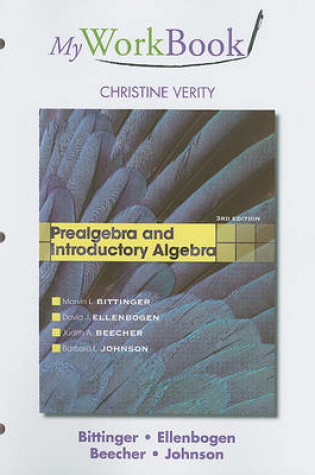 Cover of MyWorkBook for Prealgebra and Introductory Algebra