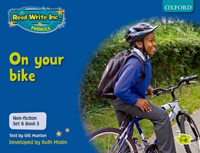 Cover of Read Write Inc. Phonics: Non-fiction Set 6 (Blue): Be safe on your bike - Book 3