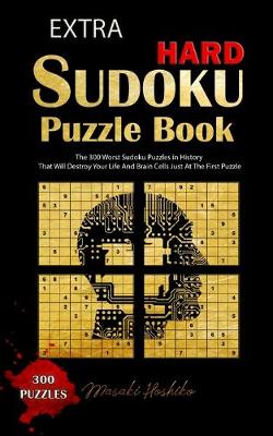 Book cover for Extra Hard Sudoku Puzzle Book