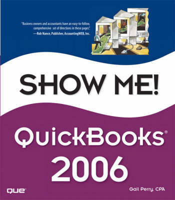 Book cover for Show Me QuickBooks 2006