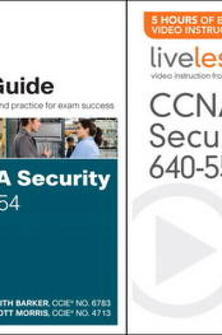 Cover of CCNA Security 640-554 Official Cert Guide and LiveLessons Bundle