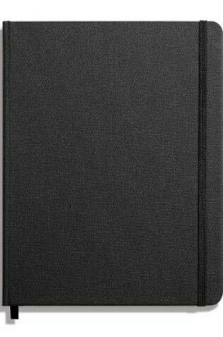 Cover of Shinola Journal, HardLinen, Grid, Jet Black (7x9)