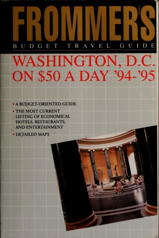 Book cover for Washington DC on 50 A Day 94 95 Frommer