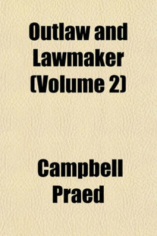 Cover of Outlaw and Lawmaker (Volume 2)