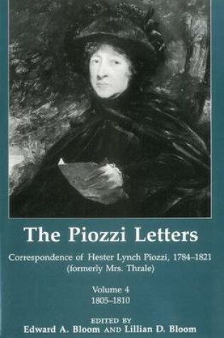 Cover of The Piozzi Letters V4