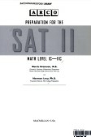 Cover of Sat II Math