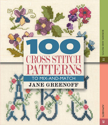 Book cover for 100 Cross-Stitch Patterns