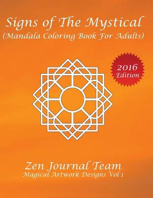 Book cover for Signs of The Mystical (Mandala Coloring Book For Adults)