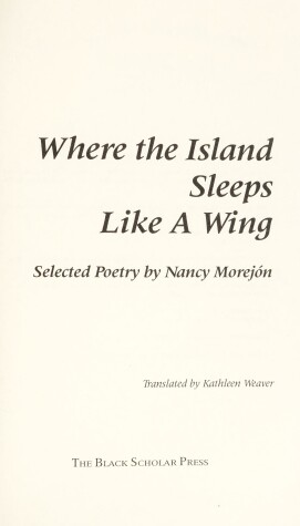 Book cover for Where the Island Sleeps Like a Wing