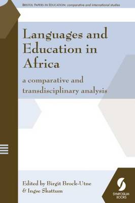 Book cover for Languages and Education in Africa