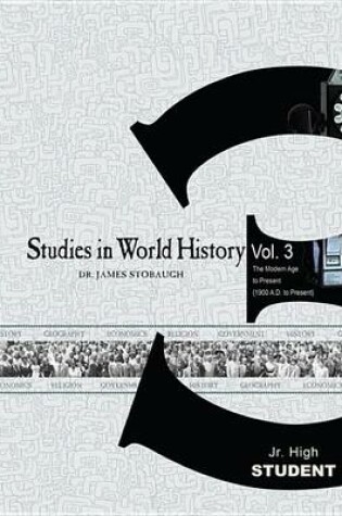 Cover of Studies in World History Volume 3 (Student)