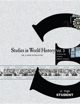 Book cover for Studies in World History Volume 3 (Student)