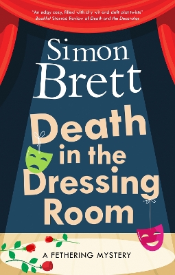 Book cover for Death in the Dressing Room