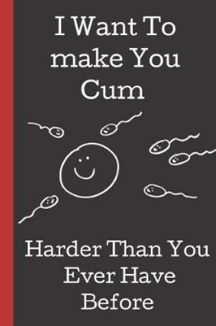 Cover of I Want To Make You Cum. Harder Than You Ever Have Before.