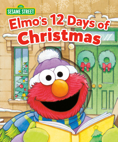 Book cover for Elmo's 12 Days of Christmas (Sesame Street)