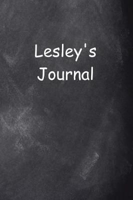 Cover of Lesley Personalized Name Journal Custom Name Gift Idea Lesley