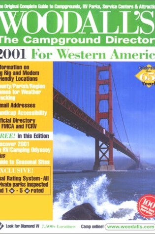 Cover of Woodall's Western Campground Directory, 2001