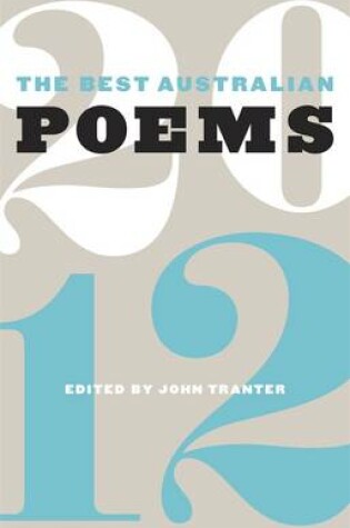 Cover of The Best Australian Poems 2012