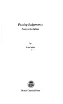 Book cover for Passing Judgements