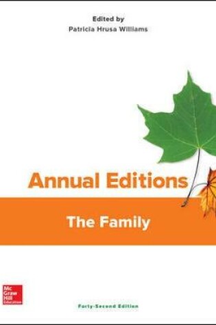 Cover of Annual Editions: The Family, 42/e