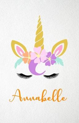 Book cover for Annabelle A5 Lined Notebook 110 Pages