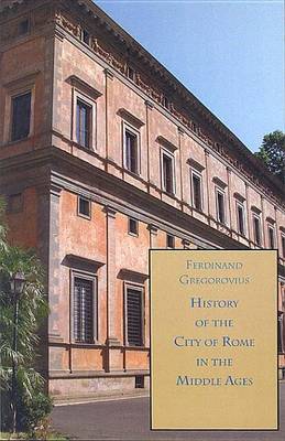 Book cover for History of the City of Rome in the Middle Ages, Complete Index