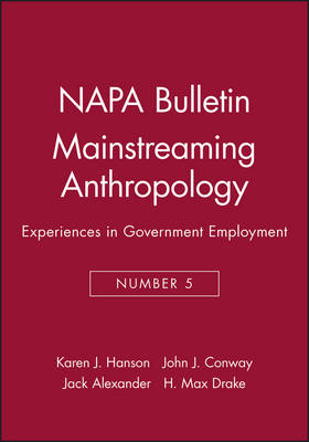 Book cover for Mainstreaming Anthropology