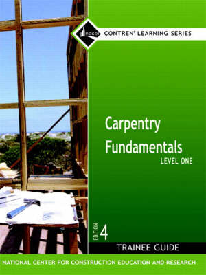 Book cover for Carpentry Fundamentals Level 1 Trainee Guide, Paperback