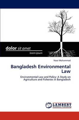 Book cover for Bangladesh Environmental Law