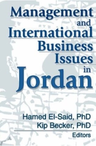 Cover of Management and International Business Issues in Jordan