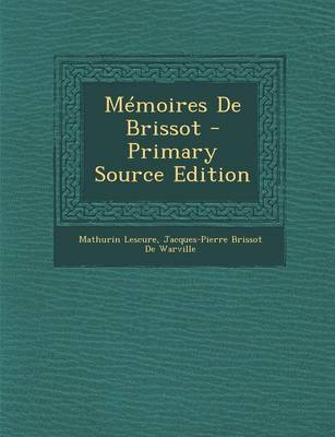 Book cover for Memoires de Brissot