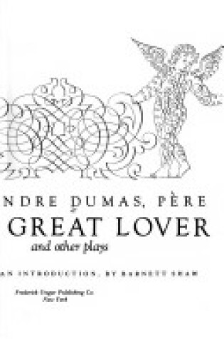 Cover of The Great Lover and Other Plays
