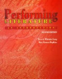 Book cover for Performing Literature