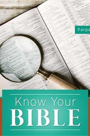 Cover of Know Your Bible Perpetual Calendar