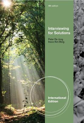 Book cover for Interviewing for Solutions, International Edition