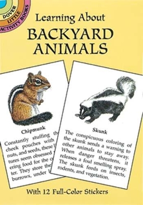 Book cover for Learning About Backyard Animals